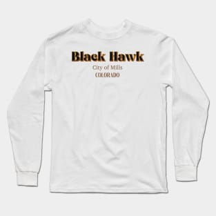 Black Hawk City Of Mills Long Sleeve T-Shirt